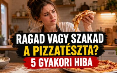 Ragad, szakad vagy kemény lesz? 5 hiba, ami tönkreteszi a pizzatésztát